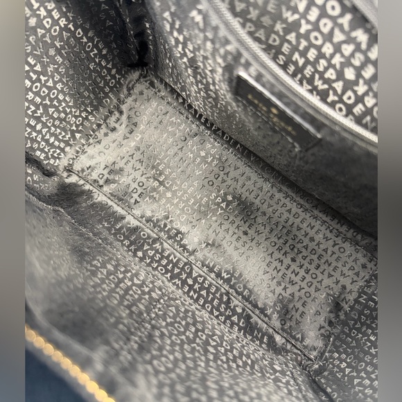 Kate Spade ♠️ Small Camryn Wellesley Convertible Handbag / Crossbody EUC • Black - Picture 14 of 15